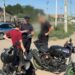 Ахтубинские полицейские проводят профилактику с мопедистами